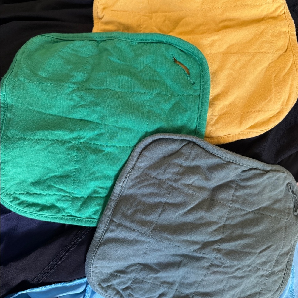 Kyte BABY Green, Yellow, and Emerald lovey